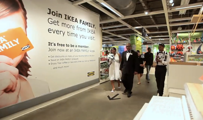 Illustration for article titled Sentimental Couple Gets Married at a New Jersey IKEA